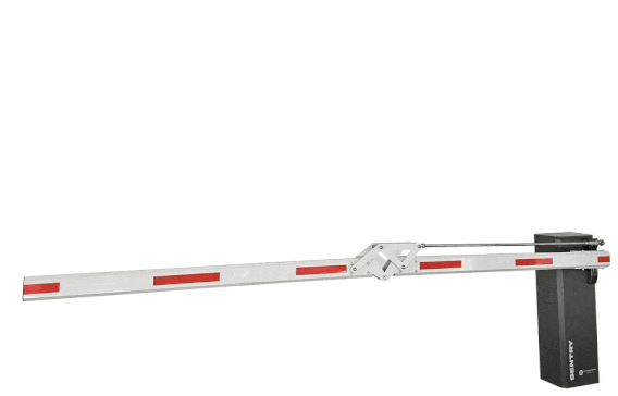 folding 180 degree boom gate for carparks