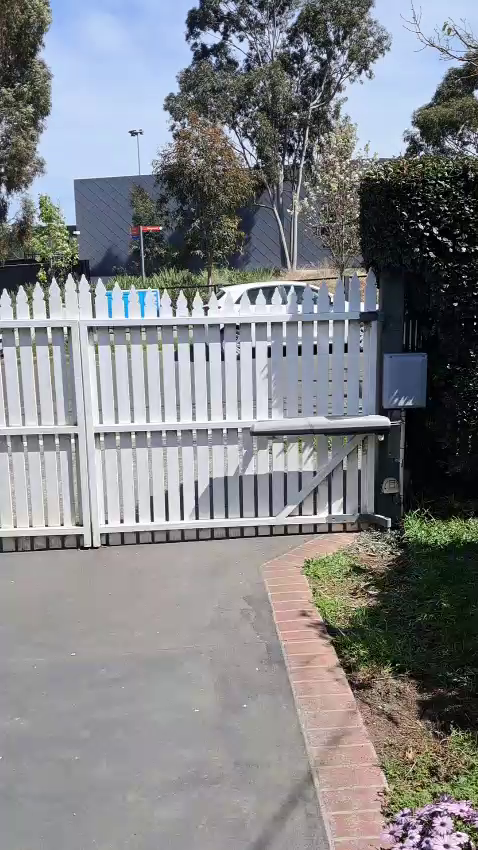 CAME AXO swing gate motor installation