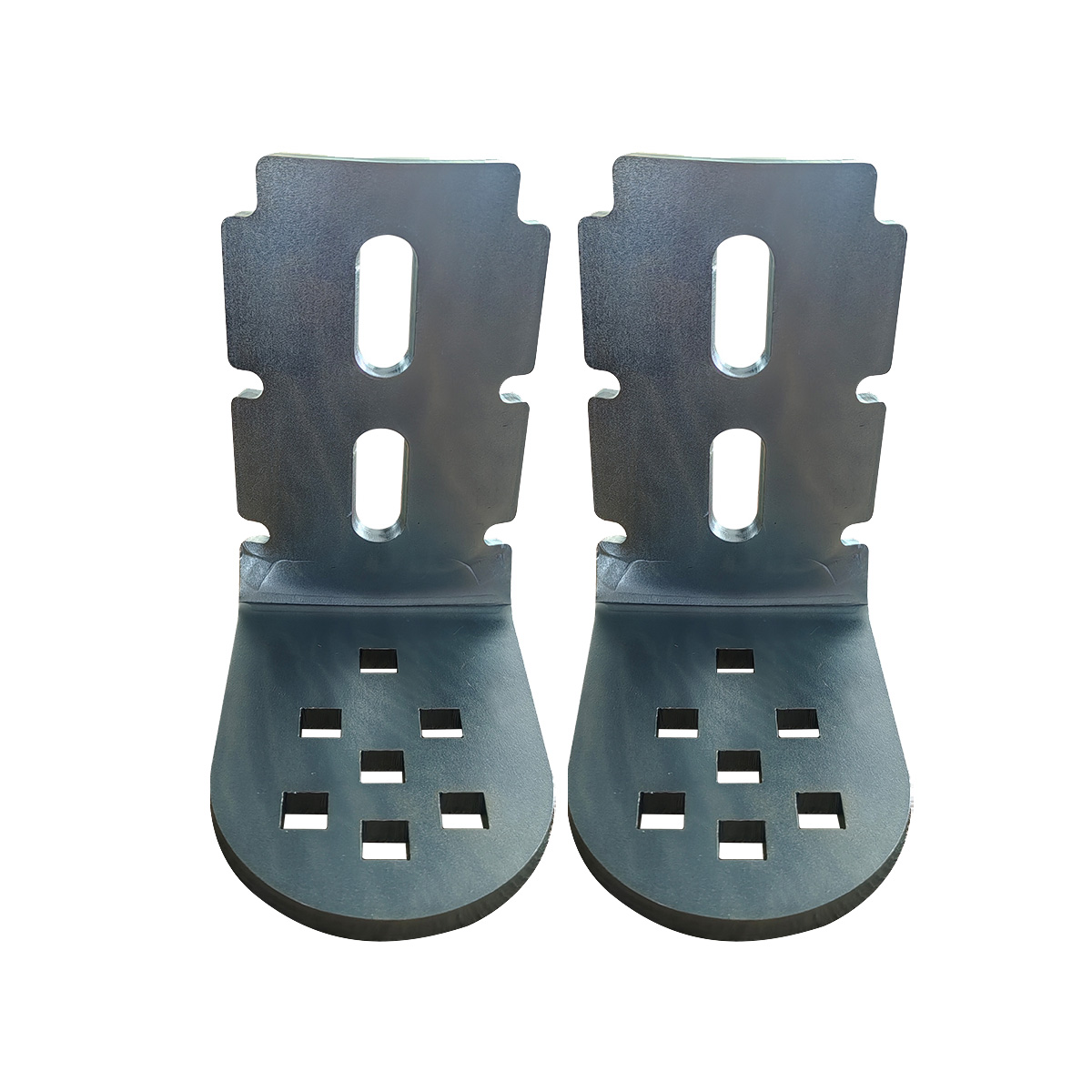 automatic gate round post bracket