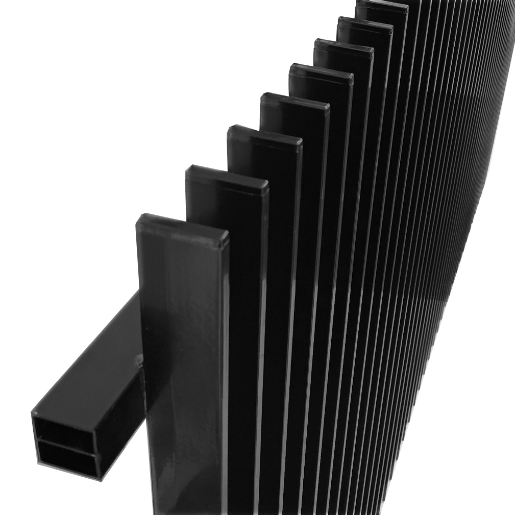 Aluminium blade fence