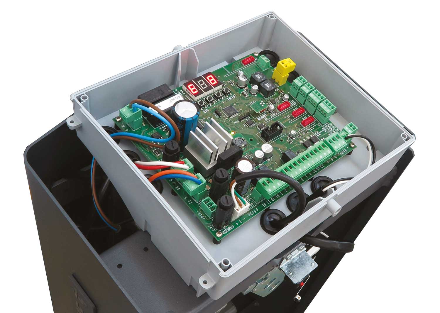 advance boom gate control unit