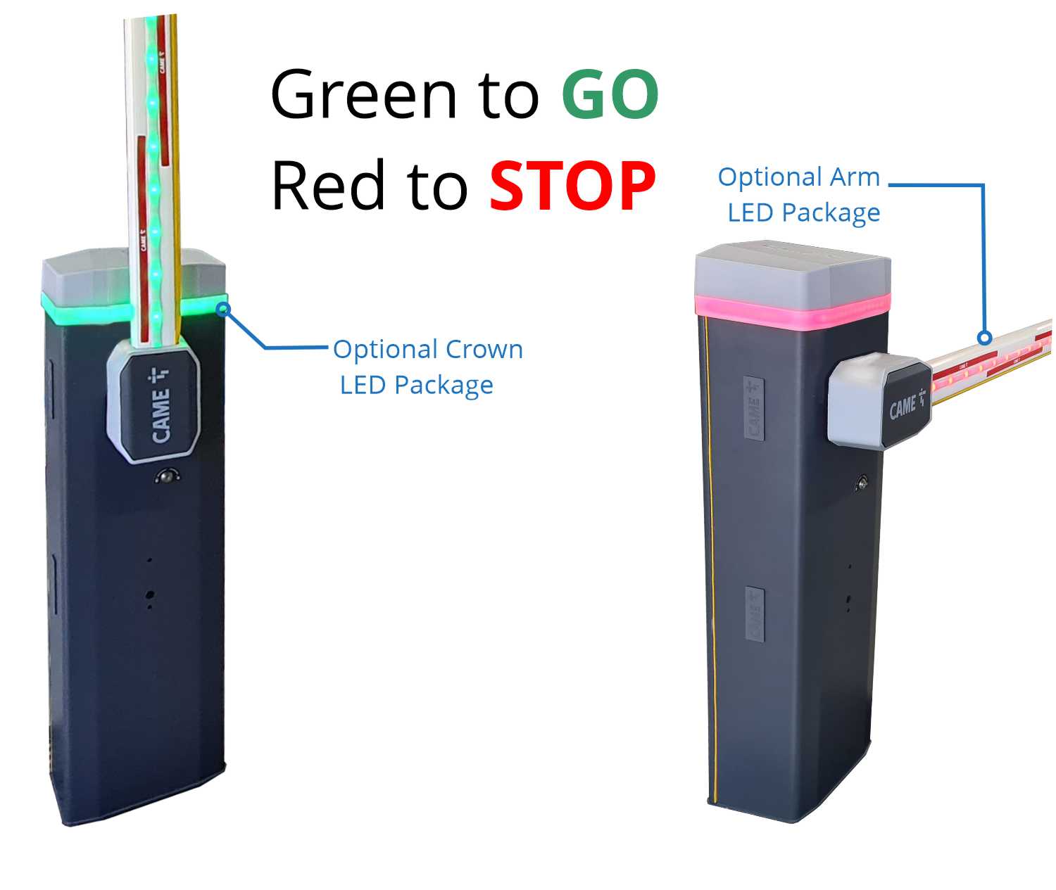 led lights for automatic barrier carpark boom gate