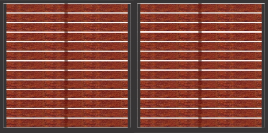 Internal cladding gate