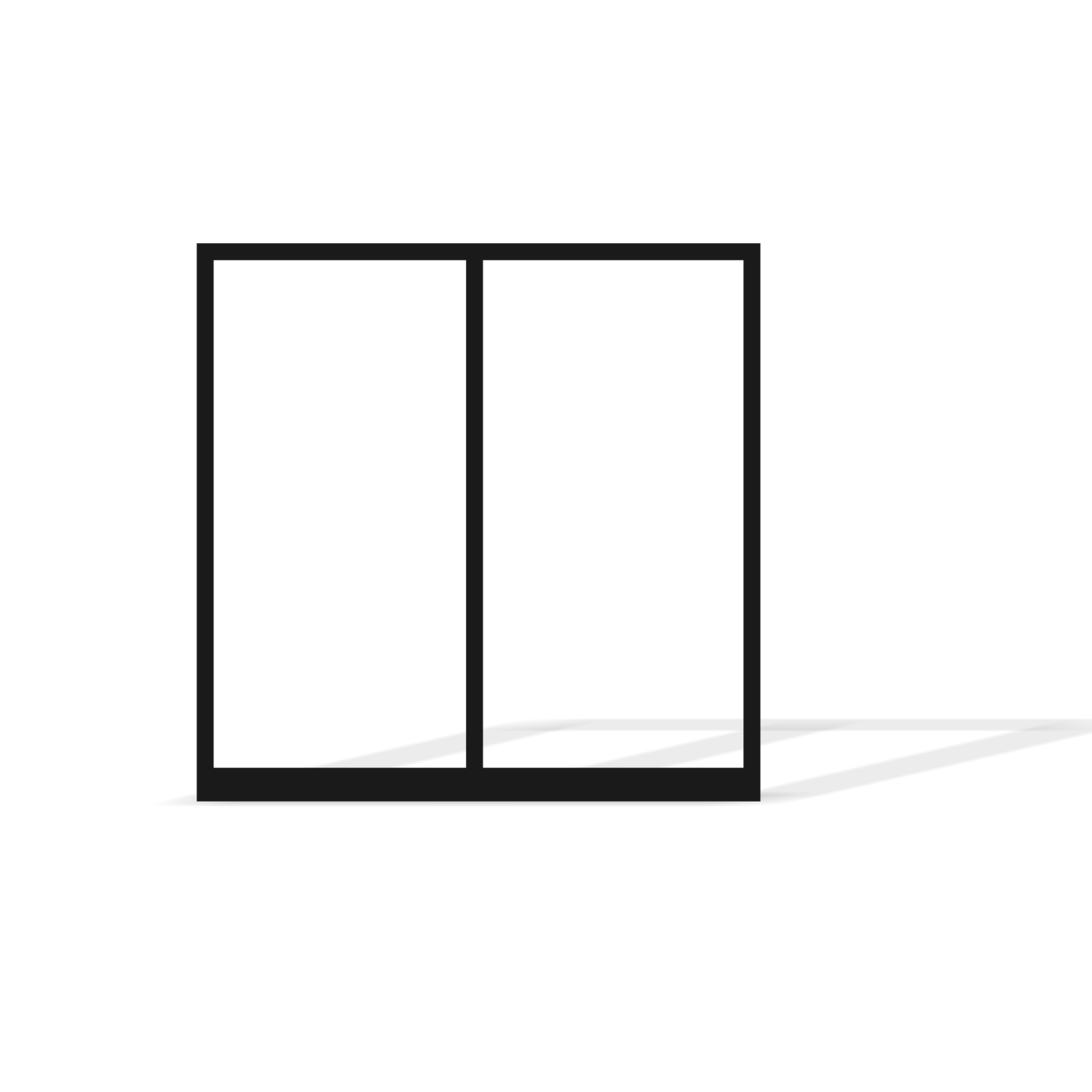 Versatile driveway gate frame for cladding