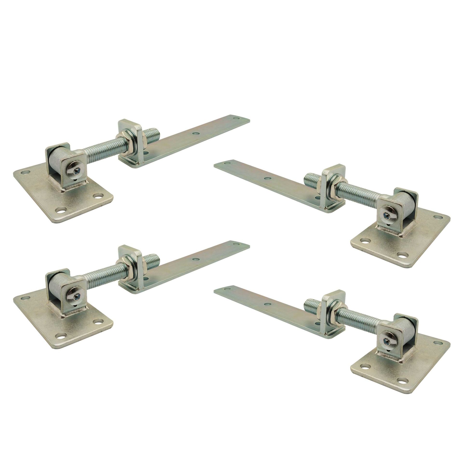 300mm Strap Hinge Silver Zinc Coated