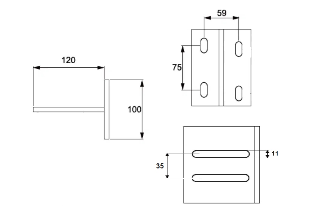 heavy duty t bracket