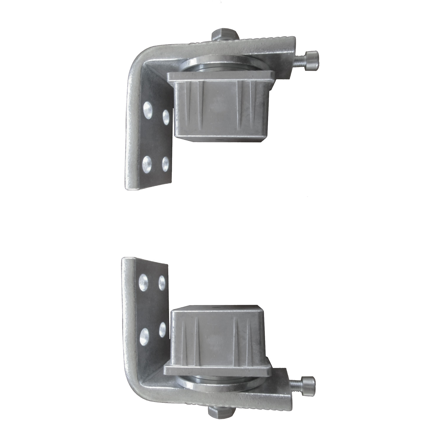 Knock in tube 40x40 Aluminum gate hinge