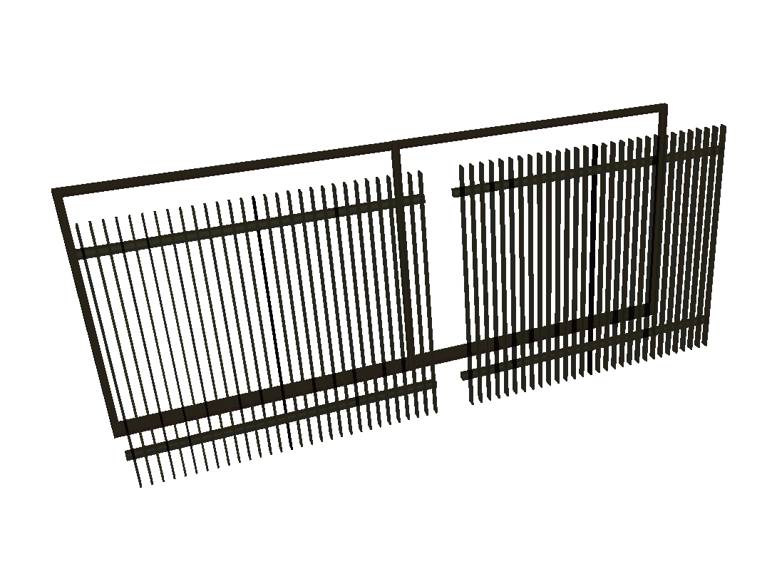 Sliding-Gate aluminum blade