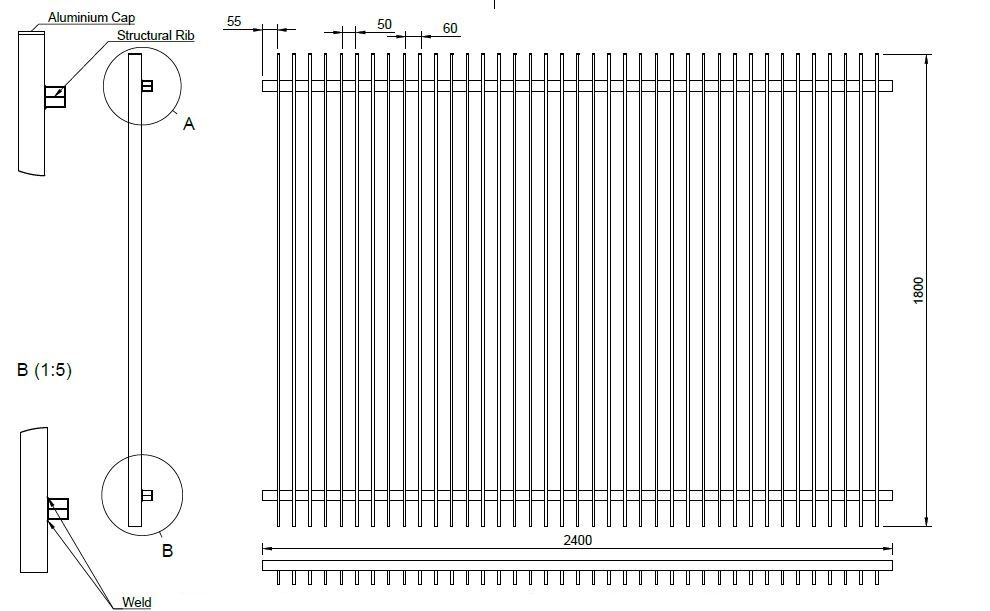 blade fence Dimensions