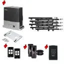 Beninca BULL 624 Electric 24V Low Voltage Automatic Sliding Driveway Gate Opener Kit Heavy Duty POWERFUL Design with Keypad Pin Code