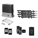 Beninca BULL 624 Electric 24V Low Voltage Automatic Sliding Driveway Gate Opener Kit Heavy Duty POWERFUL Design with Keypad Pin Code
