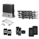 Beninca BULL 624 Electric 24V Low Voltage Automatic Sliding Driveway Gate Opener Kit Heavy Duty POWERFUL Design with TWO Keypads Entry Exit