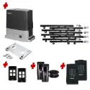 Beninca BULL 624 Electric 24V Low Voltage Automatic Sliding Driveway Gate Opener Kit Heavy Duty POWERFUL Design with TWO Keypads Entry Exit