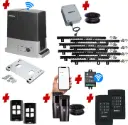 Beninca BULL 624 Electric 24V Low Voltage Automatic Sliding Driveway Gate Opener Kit Heavy Duty POWERFUL Design with Wifi Mobile App Control and Keypad Entry