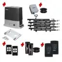 Beninca BULL 624 Low Voltage 24V Automatic Sliding Driveway Gate Opener 24 Volt Kit Heavy Duty POWERFUL Design with TWO Keypads Entry Exit