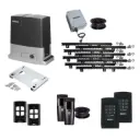 Beninca BULL 624 Low Voltage 24V Automatic Sliding Driveway Gate Opener 24 Volt Kit Heavy Duty POWERFUL Design with TWO Keypads Entry Exit