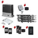 Beninca BULL 624 Low Voltage 24V Automatic Sliding Driveway Gate Opener 24 Volt Kit Heavy Duty POWERFUL Design with Keypad Pin Code