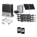 Beninca BULL 624 Solar Powered Automatic Sliding Driveway Gate Opener 24 Volt Kit Heavy Duty POWERFUL Design BASE KIT