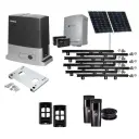 Beninca BULL 624 Solar Powered Automatic Sliding Driveway Gate Opener 24 Volt Kit Heavy Duty POWERFUL Design for Trade Installers