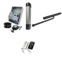STYLO Pedestrian Gate Operator KIT with Remote Control Operation (Low Voltage Cable Run)