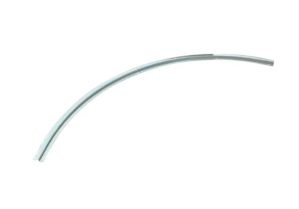 Long Radius 1000 Turning Corner Sliding Gate Floor Ground Track R10 Profile Bolt Down Type