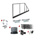 Custom CANTILEVER Sliding Gate Frame (Steel) With Hardware and Automation