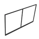 Custom Gate Frame (Aluminium) Gate Panel Only