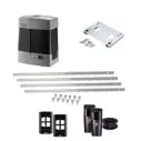 Extra Heavy Duty COMMERCIAL GRADE Automatic Sliding Gate With BULL1224 TURBO Electric Sliding Gate Motor Kit (1200KG/10M MAX) 