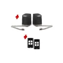 SAM Articulating Arm ITALIAN Electric 24V Low Voltage Automatic Double Swing Driveway Gate Opener Kit