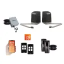 Remootio SAM Articulating Arm ITALIAN Low Voltage 24V Automatic Double Swing Driveway Gate Opener 24 Volt Kit