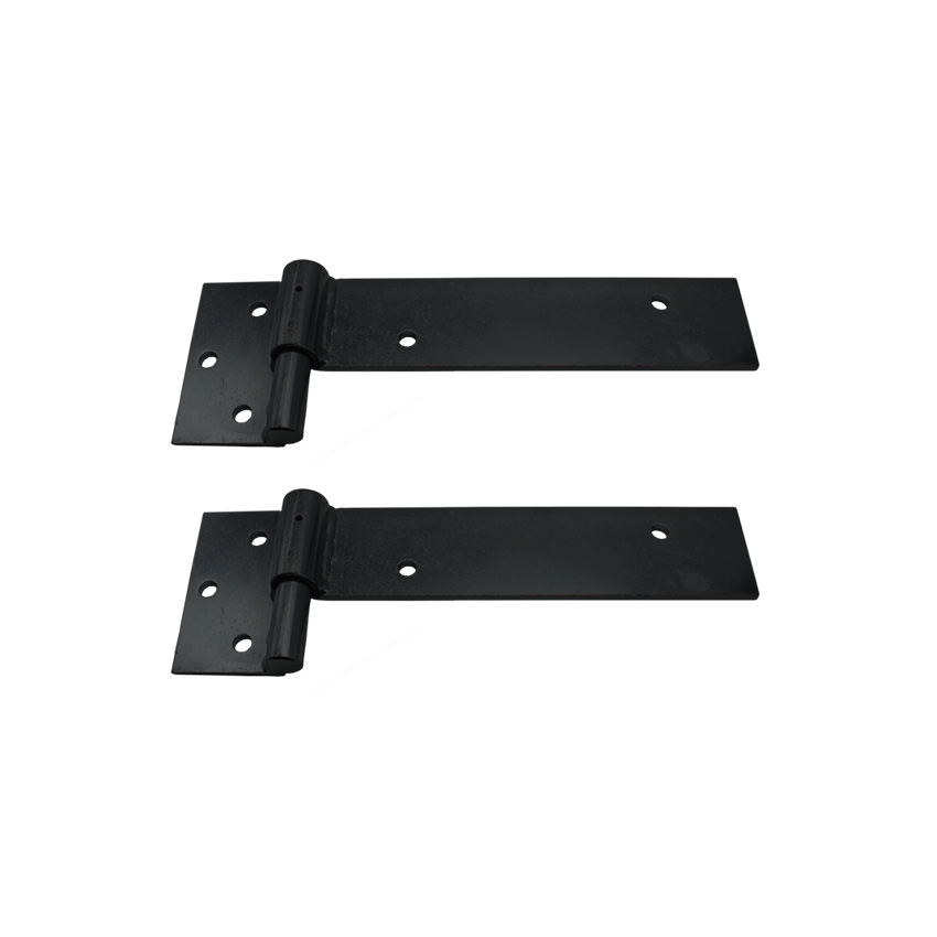 Left Side (Satin Black) Ball Bearing Strap Hinge for Swing Gate 135mm Strap