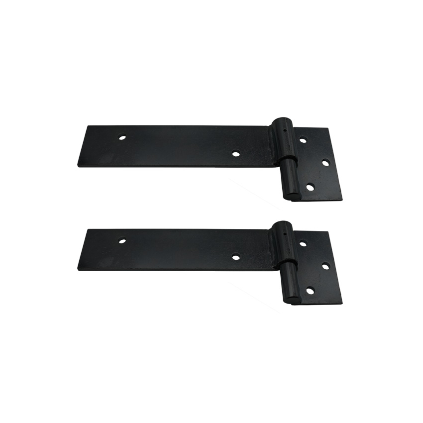 Right Side (Satin Black) Ball Bearing Strap Hinge for Swing Gate 135mm Strap