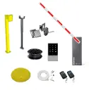 3m 4m 5m 6m Boom Gate (Brushless) ULTIMATE Kit Entry and Exit System + ARM LED Included - Mains Powered