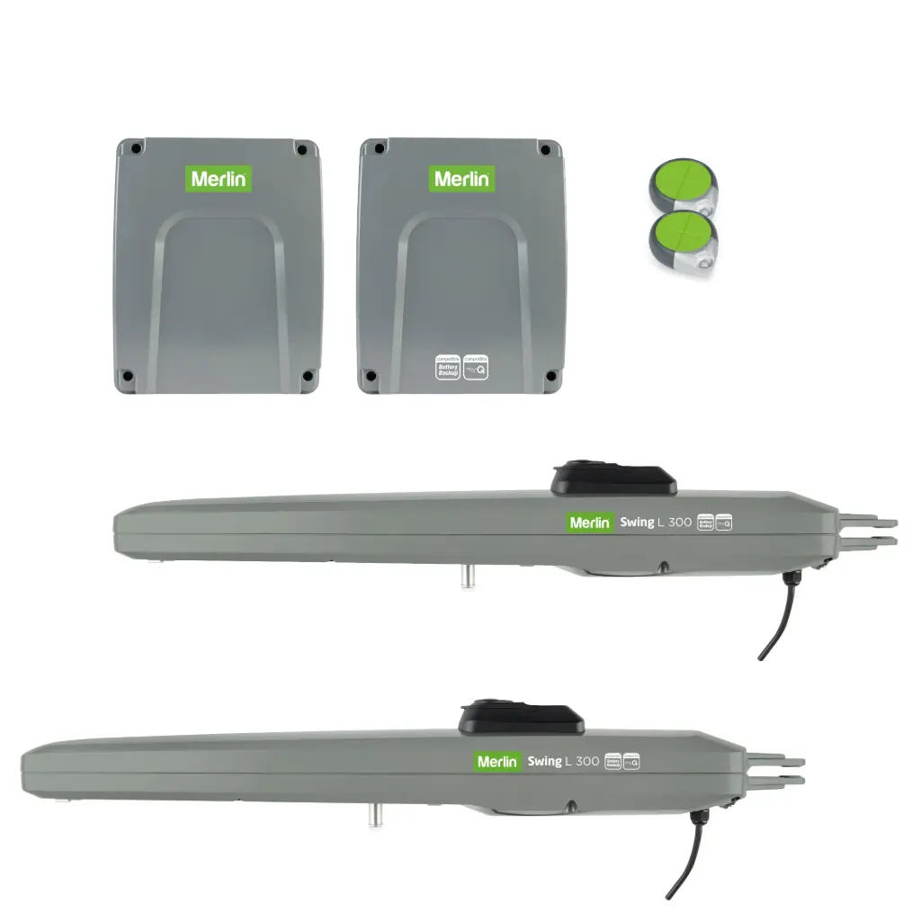 Merlin Double Swing Gate Opener Kit 24V Low Voltage 
