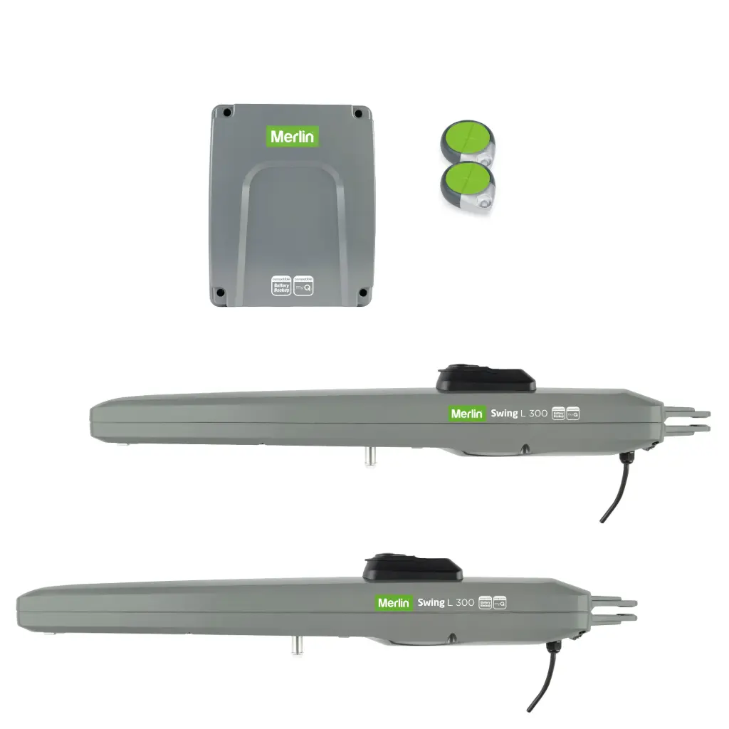 Merlin Double Swing Gate Opener Kit Mains Powered