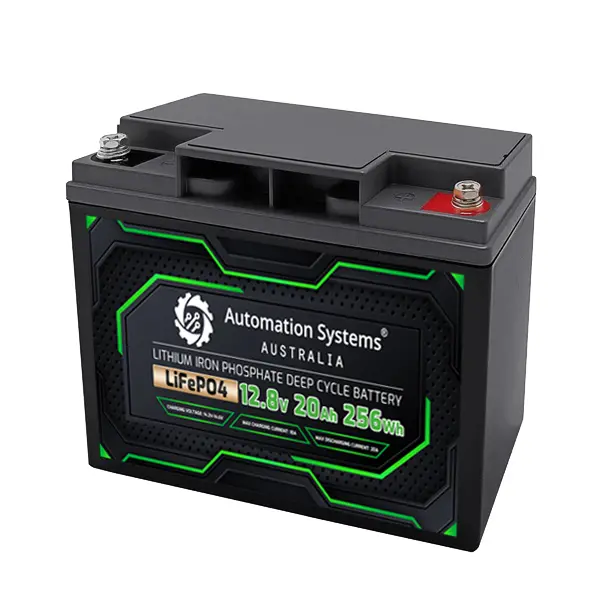 12V 20Ah Lithium Ion Phosphate (LiFePO4) Battery