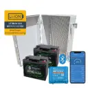 20aH LITHIUM Battery System with Victron Smart 75/10 Bluetooth Controller In Premier BBOX-XL Enclosure