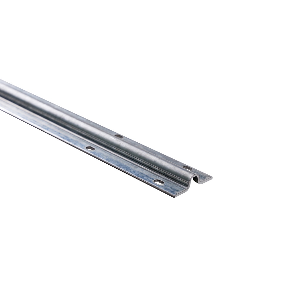 1 Meter Sliding Gate Floor Ground Track Galvanized Steel R10 Profile Bolt Down Type