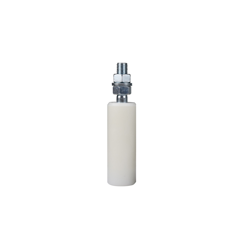 100mm Sliding Gate Top Nylon Guide Roller M14 Through Bolt