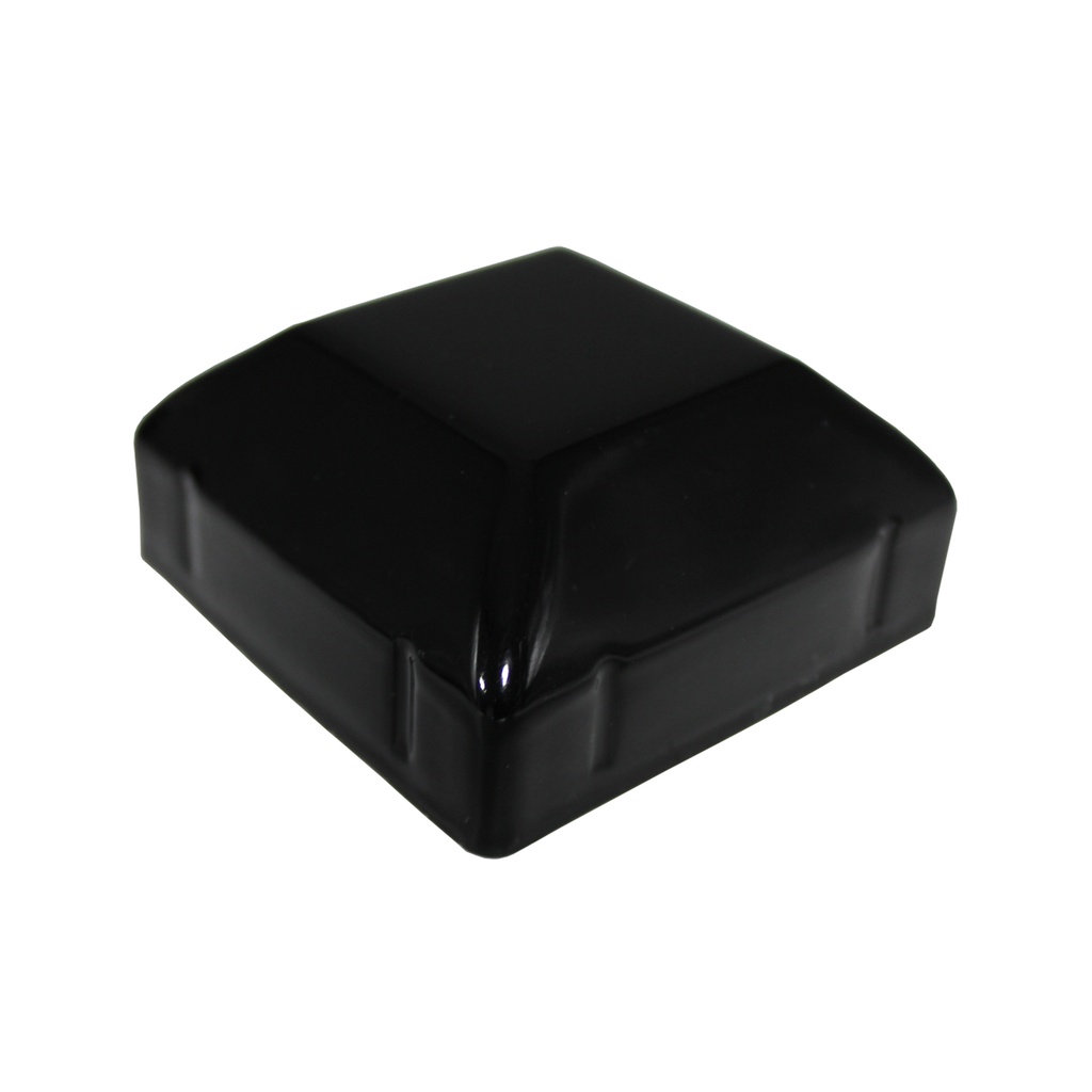 100x100 Standard Post Cap (Gloss Black) 100mm