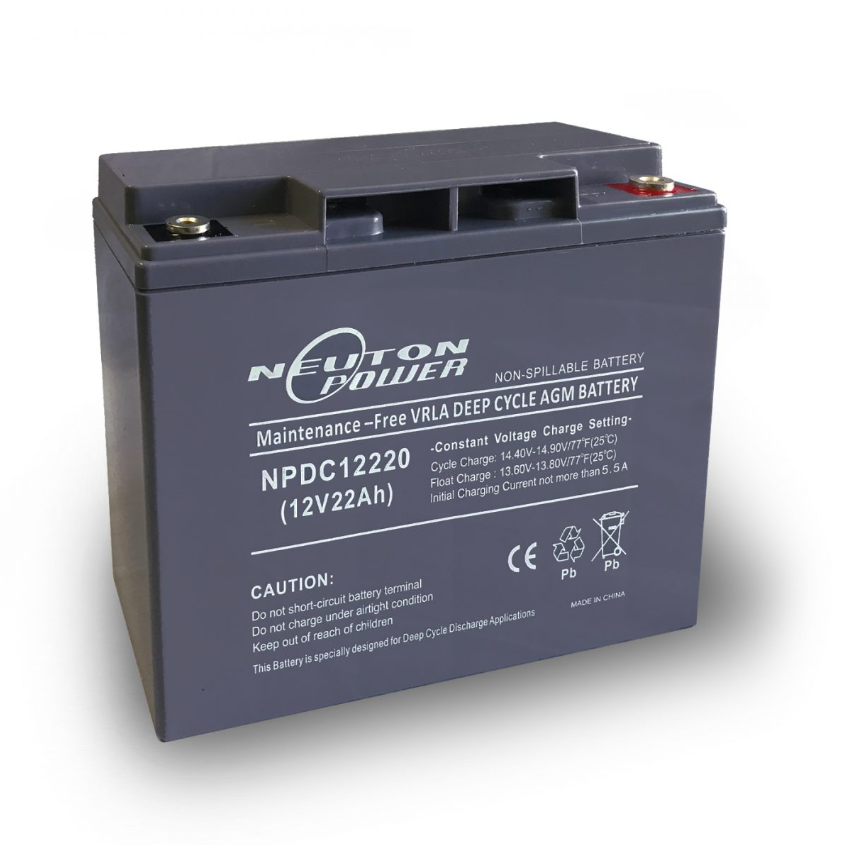 12V 22aH Deep Cycle Battery