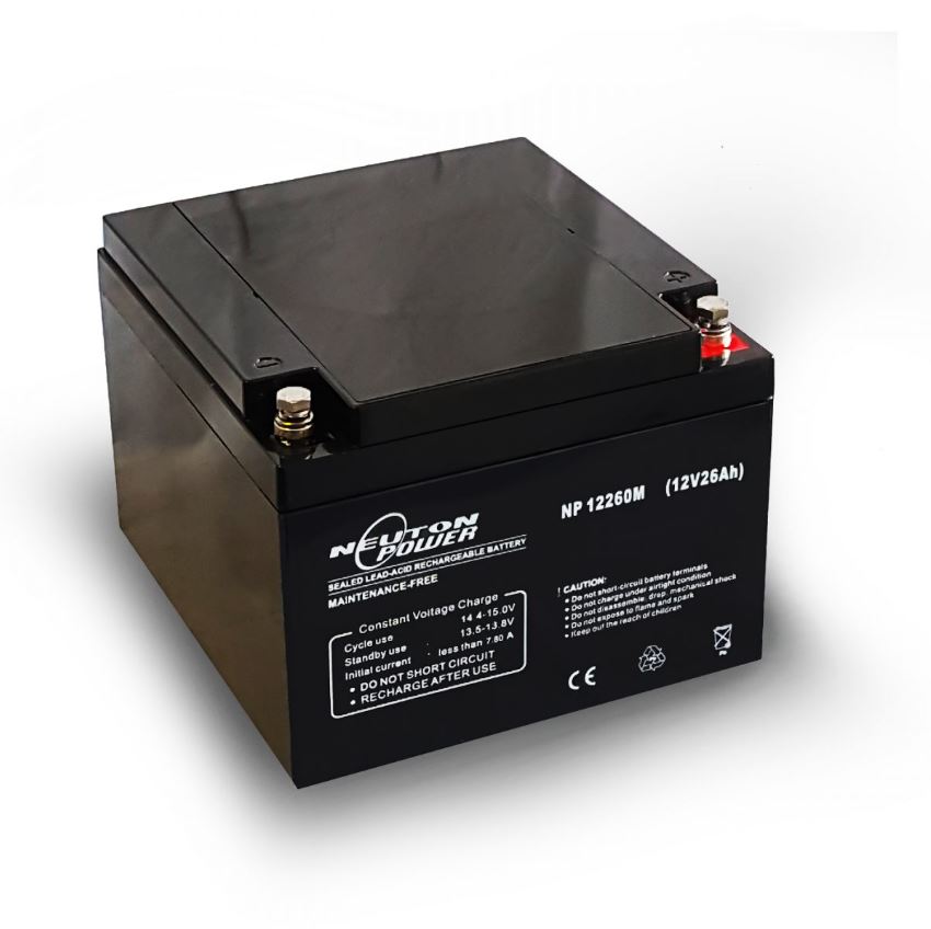12V 26aH Deep Cycle Battery