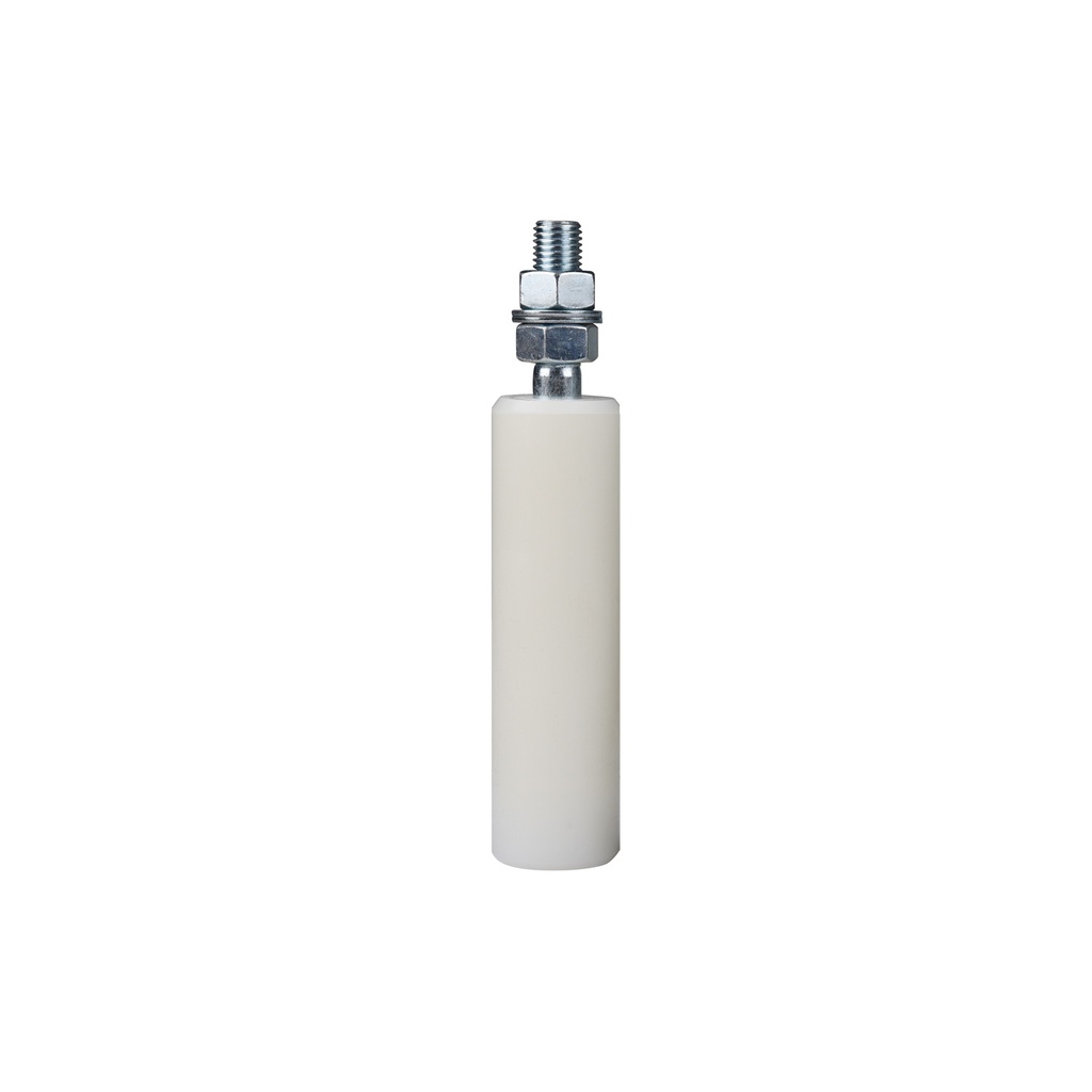 150mm Sliding Gate Top Nylon Guide Roller M14 Through Bolt
