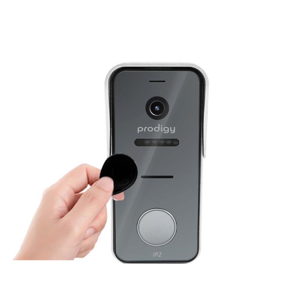 2 Wire Intercom HD Outdoor Station Wide Angle 130 Degrees with 35 Degree Wedge (IP2 Series)