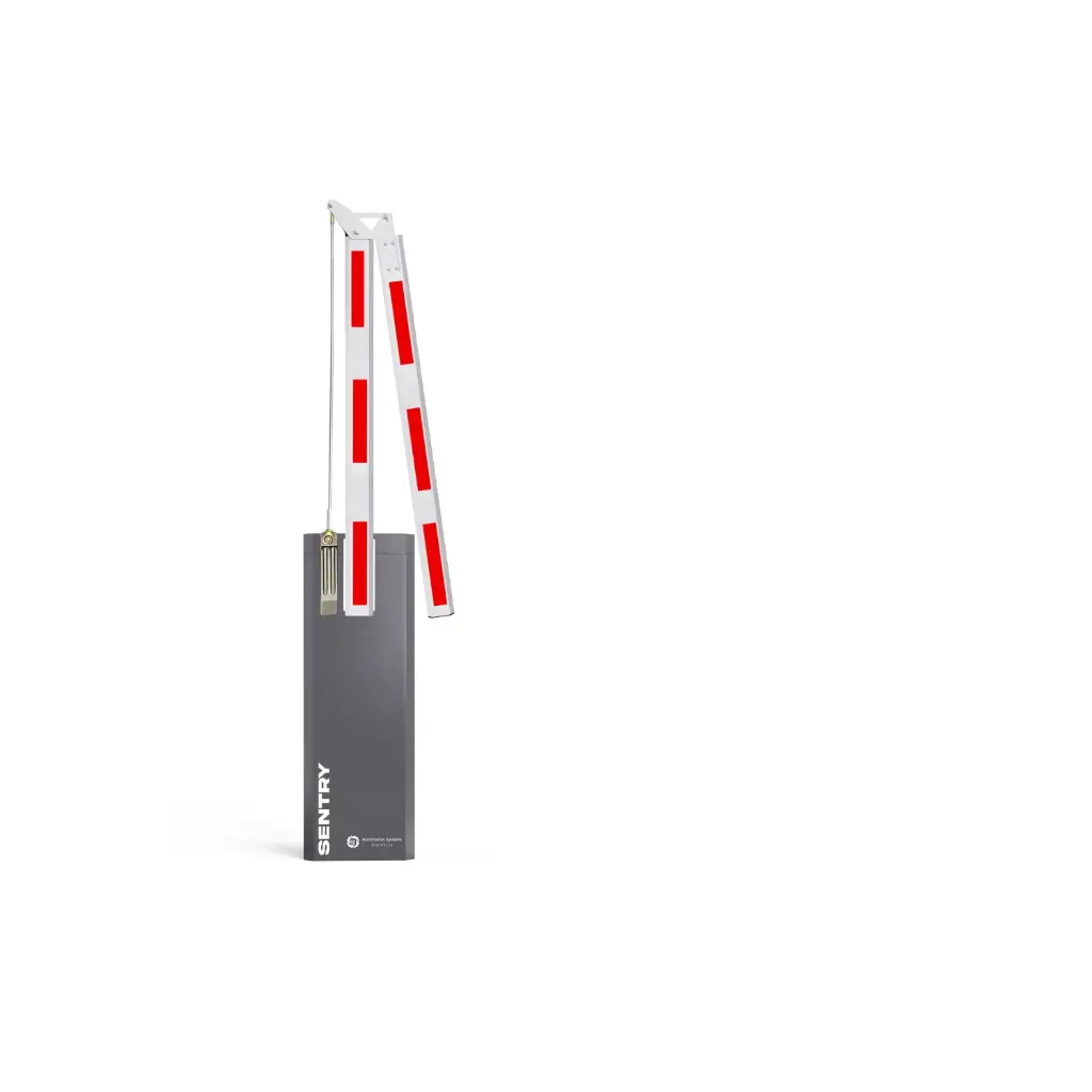 Left Side 24V Articulating Folding 180 Degree Boom Gate Brushless DC Low Voltage with Maximum 4.5m Arm