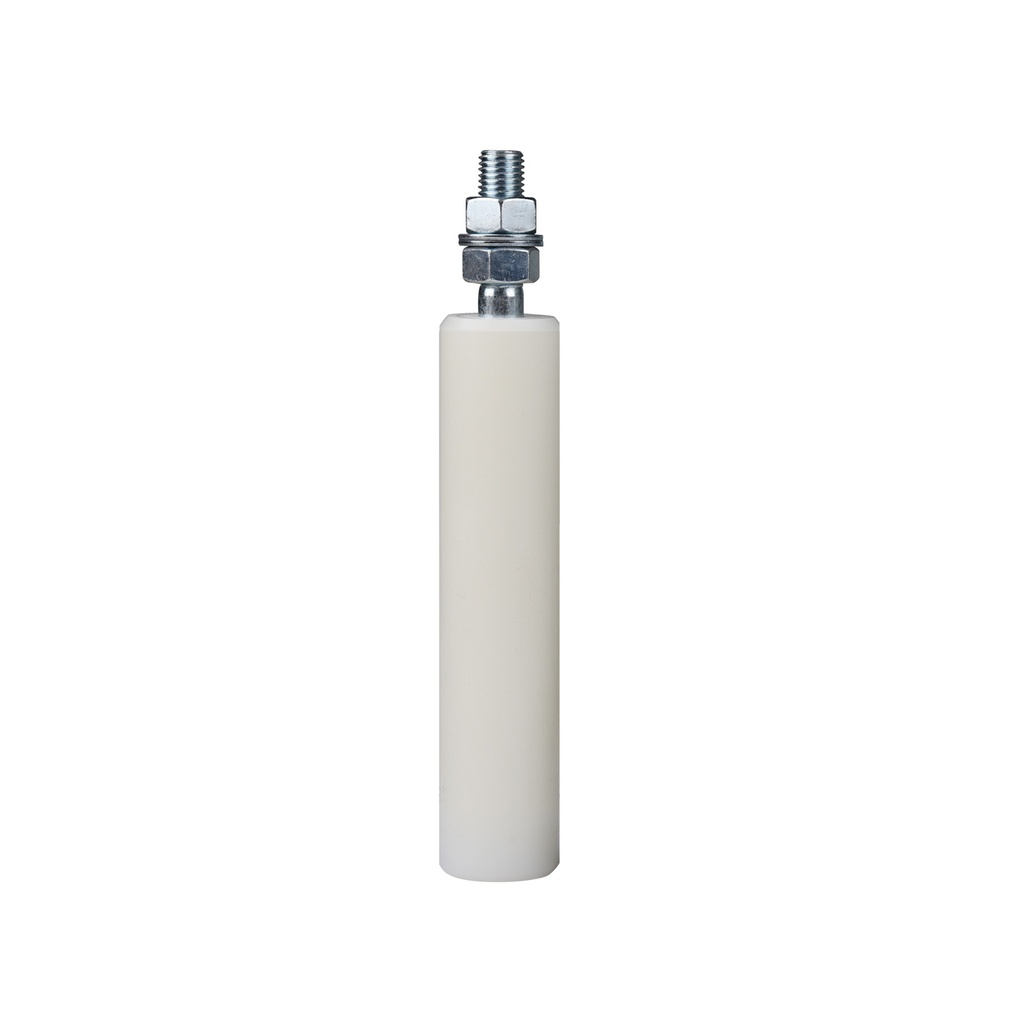 250mm Sliding Gate Top Nylon Guide Roller M14 Through Bolt