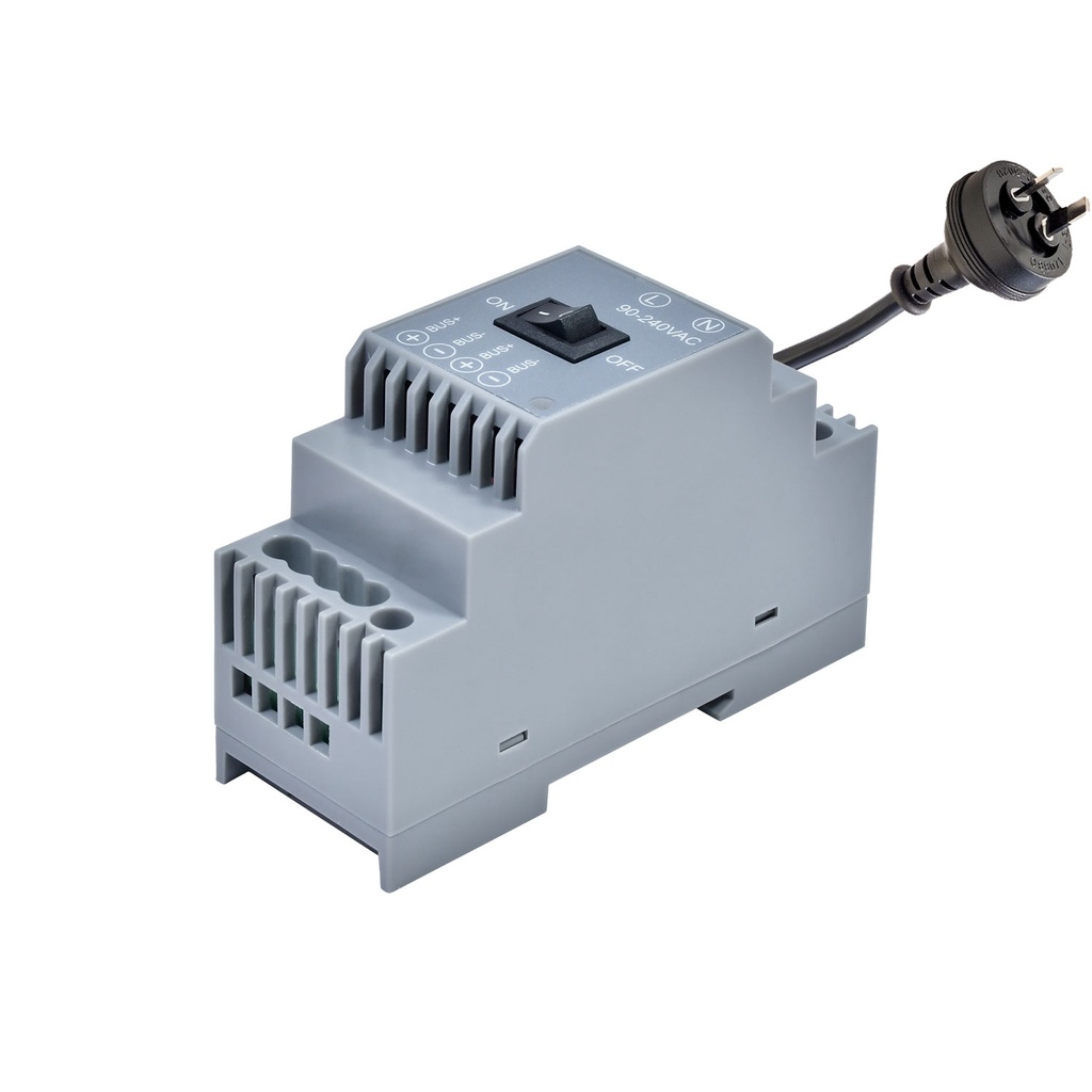 IP2 Series 24V Centralized BUS LINE Power Supply with Din Rail Mounting for 2 Wire IP2 Series Intercom Systems ONLY