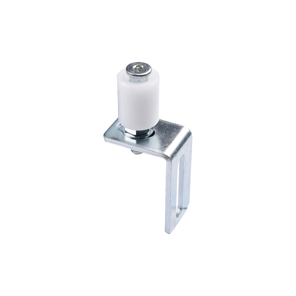 Independent/Standalone 30x40mm Sliding Gate Top Nylon Guide Roller with 60x100 Bracket Suits Spear Gates