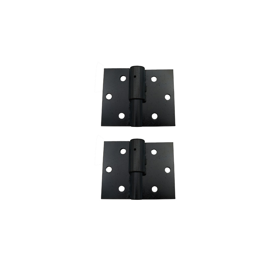 Left Side (Satin Black) Ball Bearing Standard Lift Off Hinge for Swing Gates