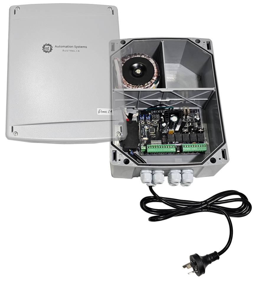 Premier 24V Electric Automatic Driveway Swing Gate Motor Control Box (Folding Articulated Arm and Linear Actuator)